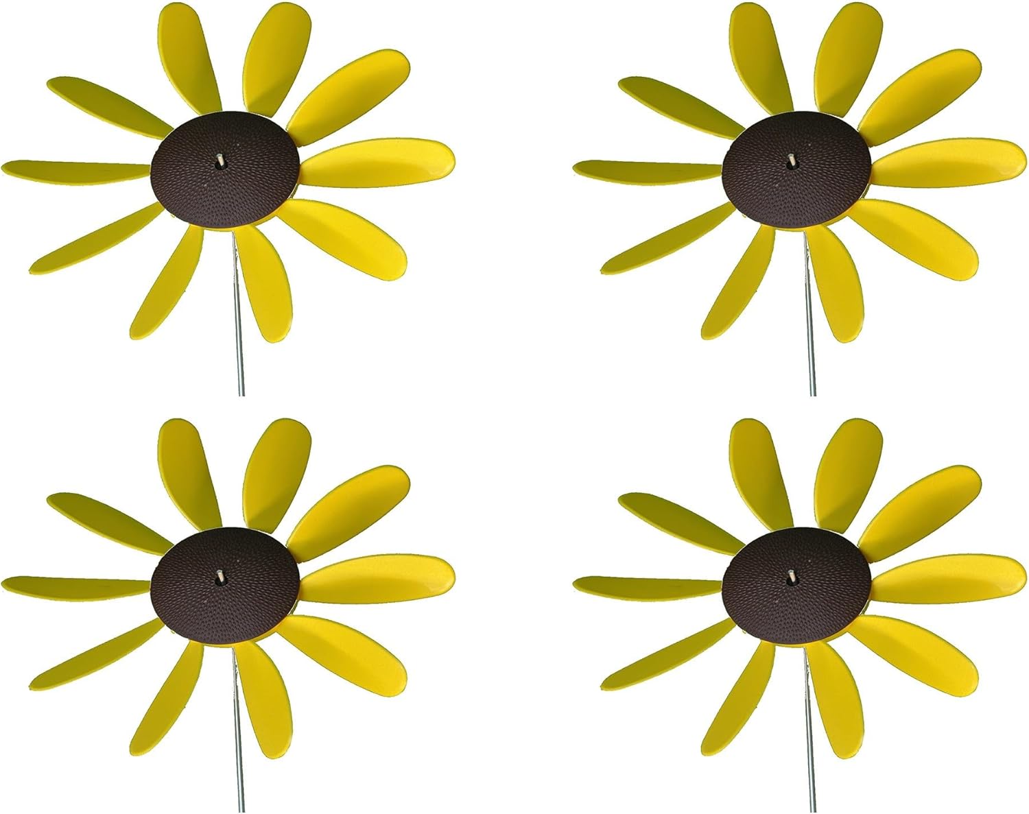 Beloit Plastics 12" Diameter Sunflowers/Daisy (4 Pack),24