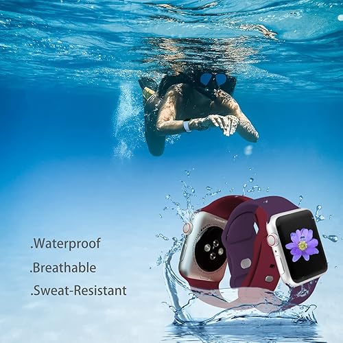 Miniatura 3 de Cindgress Correas deportivas compatibles con Apple Watch de 1.65, 1.73, 1.77, 1.61, 1.49, 1.57, 1.57, 1.57, 1.57, 1.57, 1.6, 1.57, 1.57, para