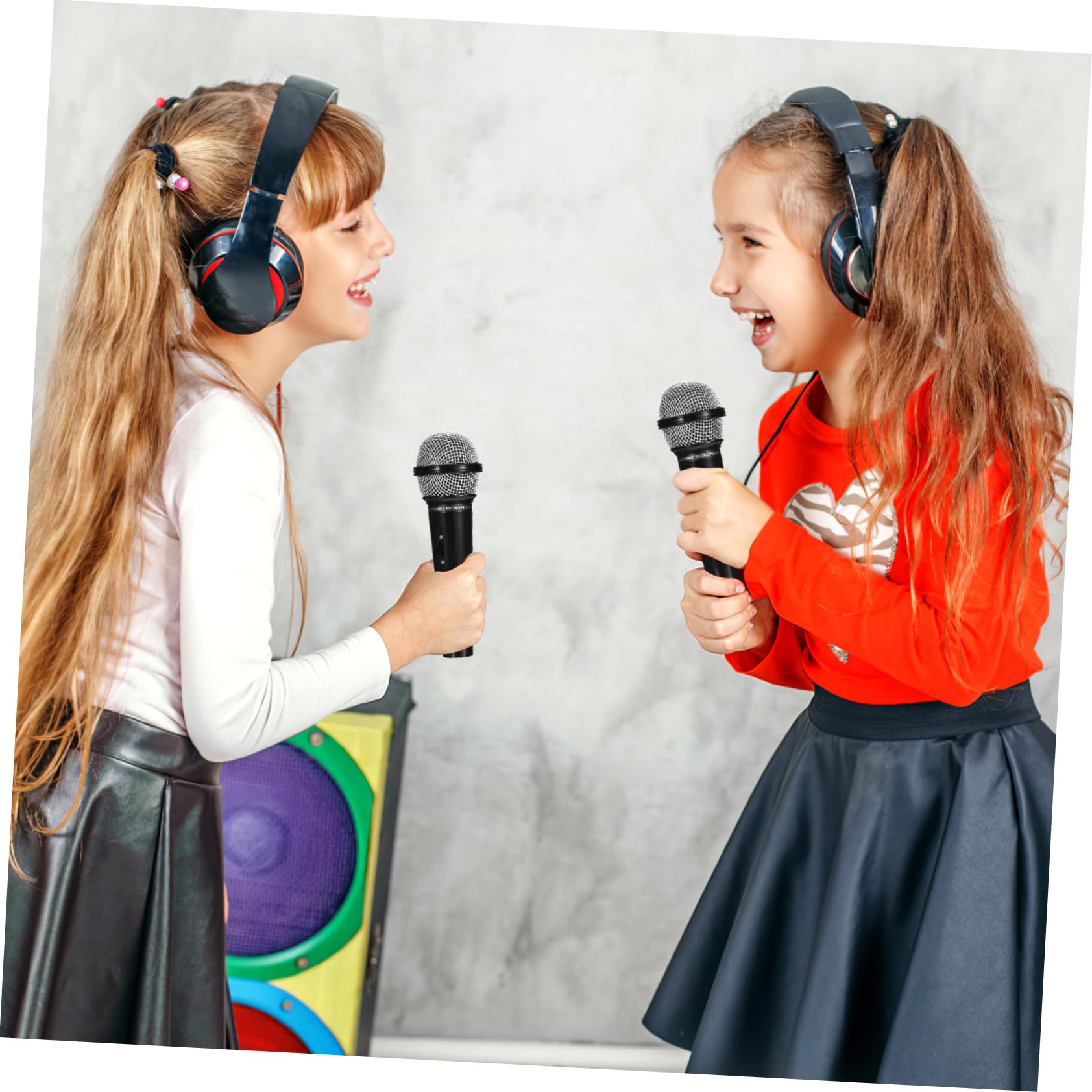 SUPVOX 16 Piezas Juguetes Micrófono Falso para Micrófono de y Seguro para Imitación Accesorio Divertido para y Fiestas Infantiles