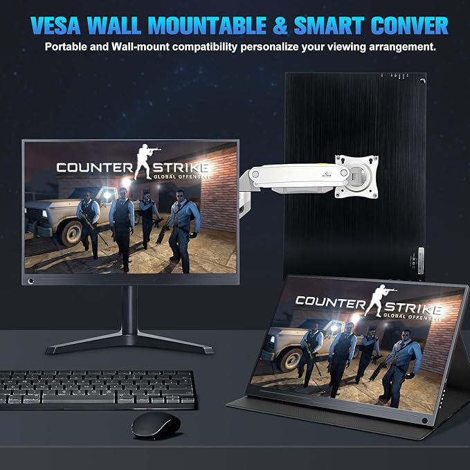 Monitor Portátil 18 Pulgadas 2560x1600 144Hz miniatura 7