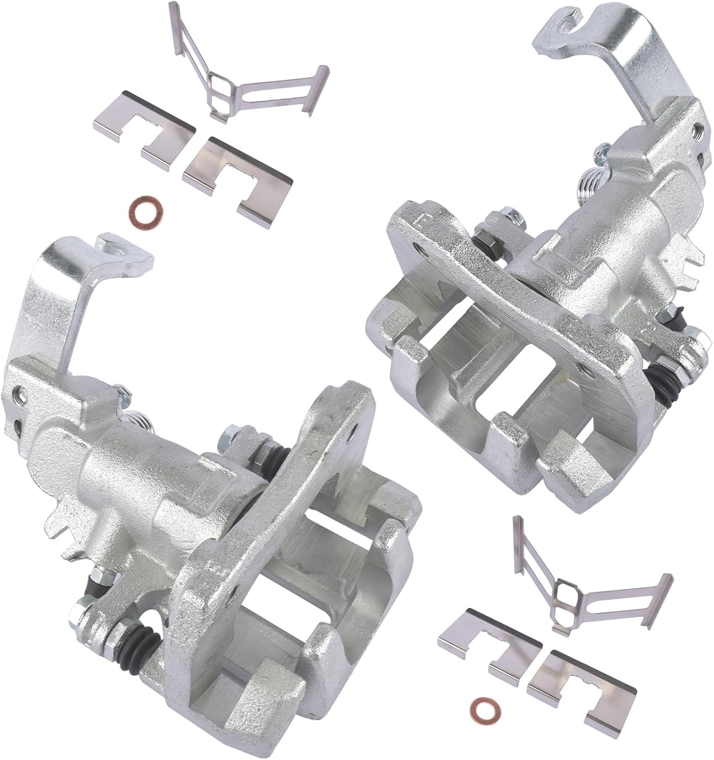 Rear Disc Brake Caliper Both Side Caliper Assembly Replacement for Hon-da Accord 1998-2008 Acura TSX 2004-2008 19B2068 19B2069 Mustrod