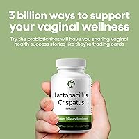 Vista 3 de Suplemento probiótico Lactobacillus Crispatus 240 tabletas 3 mil millones de CFU de probióticos para mujeres, apoya la salud vaginal, digestiva