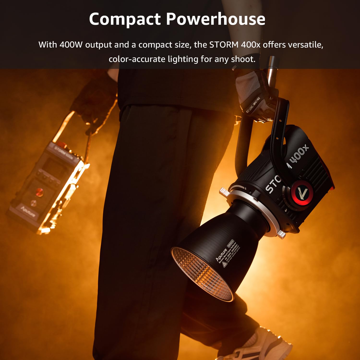 Amazon.com : Aputure Storm 400x V-Mount LED Video Light,400W