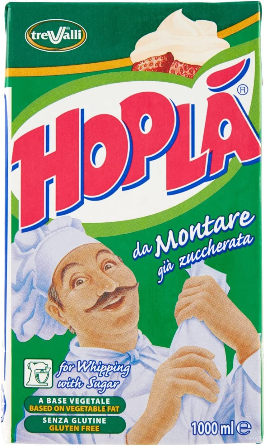 Hoplà Panna da montare glutenfrei süße Sahne 1000ml