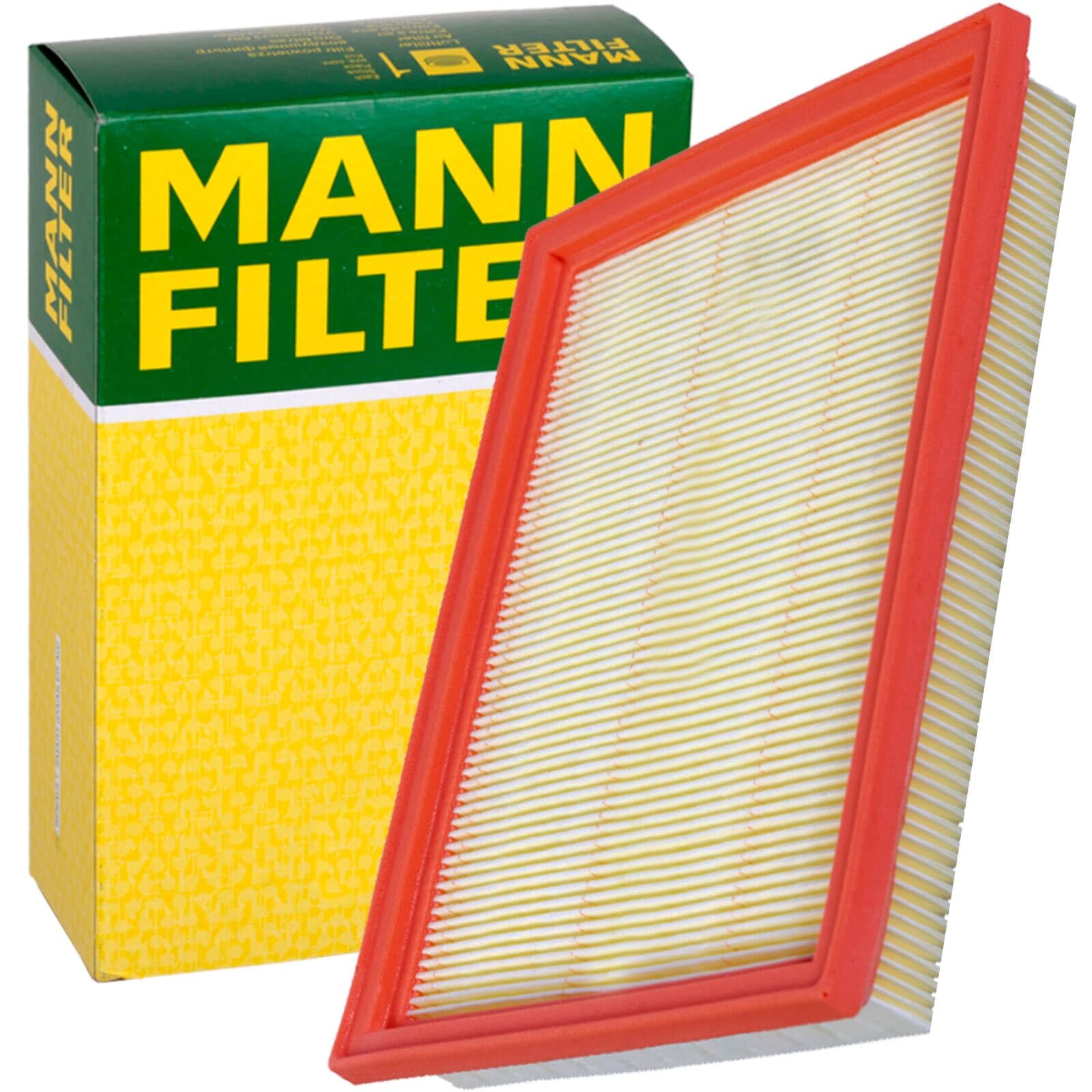 Mann Inspektionspaket+Mannol 5W-30 Öl | C2244 (LX1268)+CUK2433+W7008+256.850.001+MN1801 Kompatibel mit Fiesta V (jh_, Jd_),fusion (ju_)