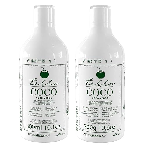YBERA PARIS Terra Coco Verde Home Care | Vegano | Cabello extremadamente seco y desgastado | Vitamina B, sodio y potasio | Elimina las células