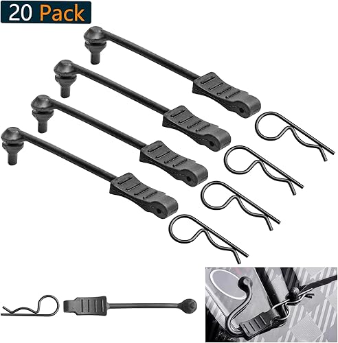 Miniatura 2 de 20 clips universales Hobbypark para carrocería y retenedor para todos los modelos de escala 110 112 Arrma Traxxas Axial SCX10 Losi Redcat HPI Exceed