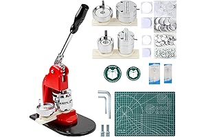 Happizza Button Maker Machine: Craft Custom Buttons with Ease