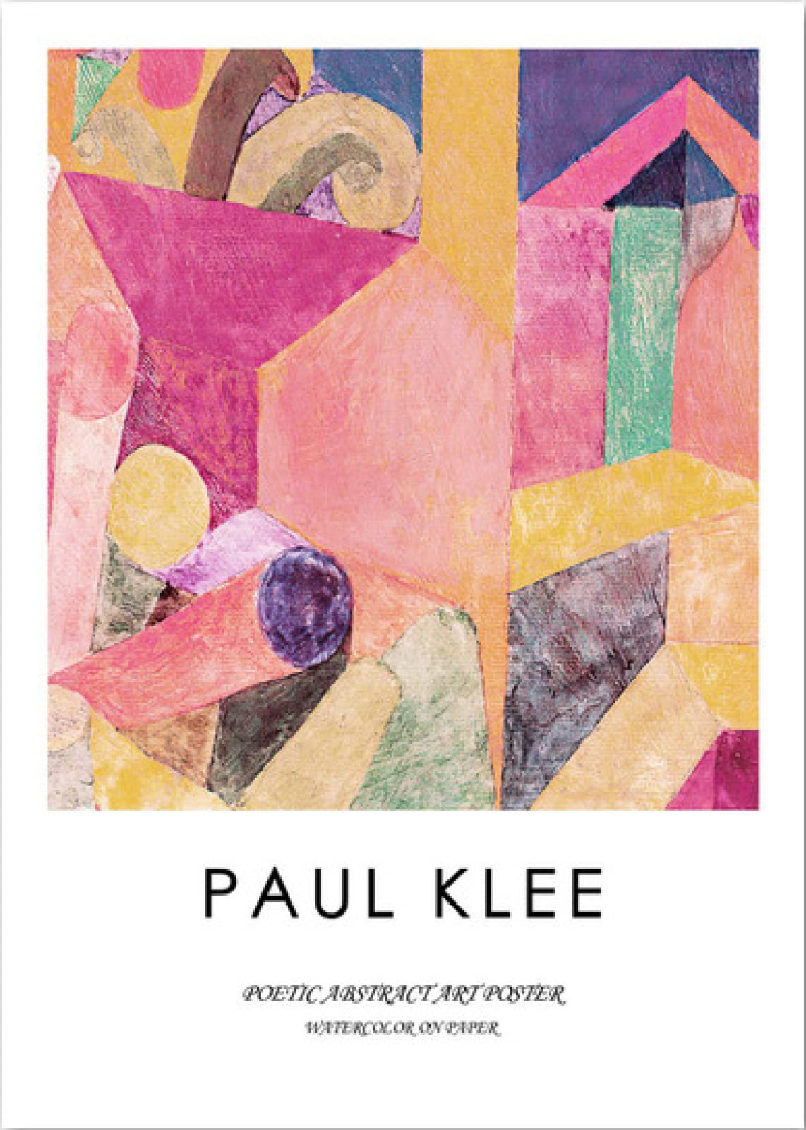 Amazon｜Paul Kleeパウル・クレー絵画インテリア抽象アートパネル平面