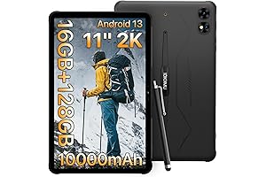 UMIDIGI Activa T1 Rugged Tablet 16GB RAM + 128GB ROM, 11-inch, 2K Display