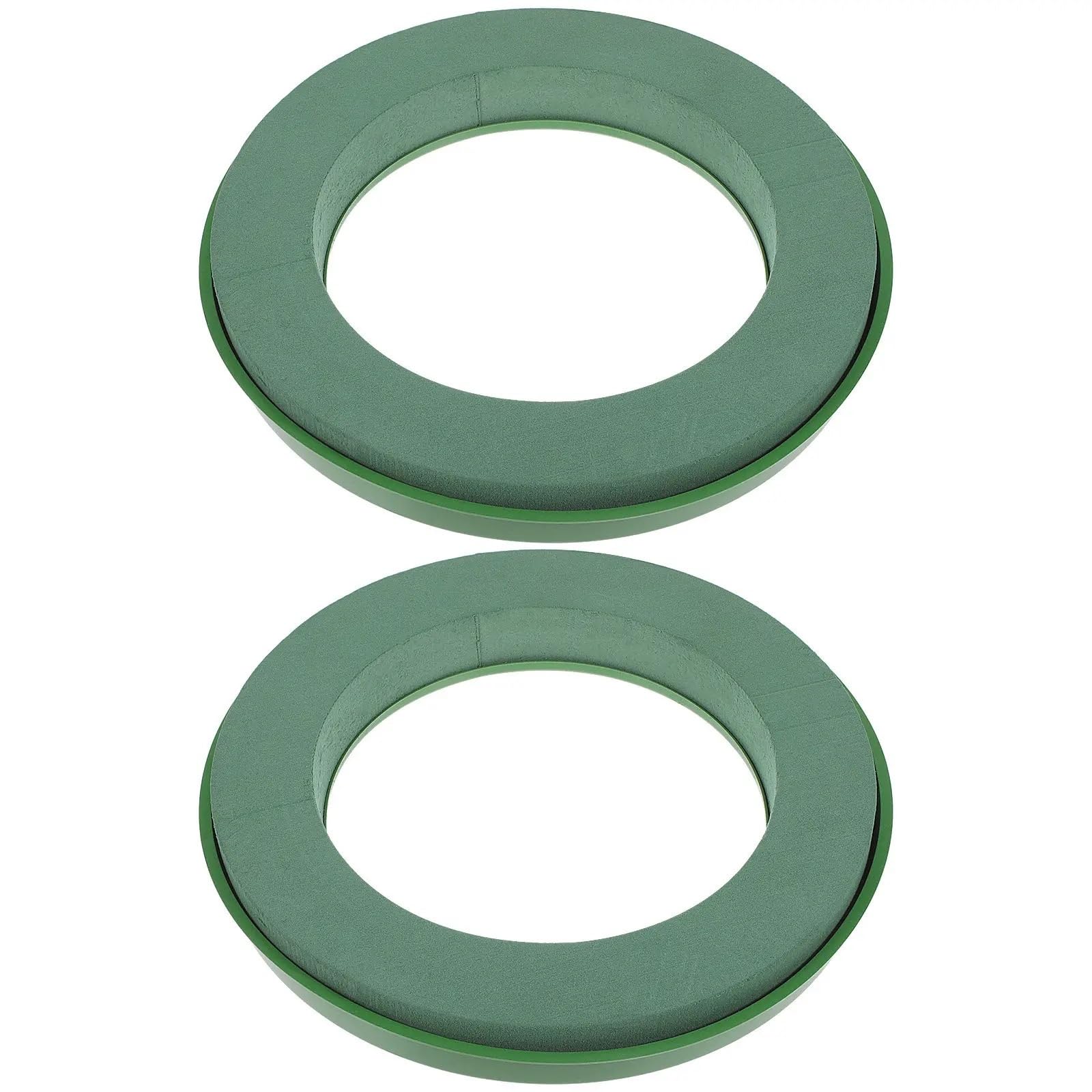 GCYEIDMA 2Pcs Wet Floral Foam Wreath