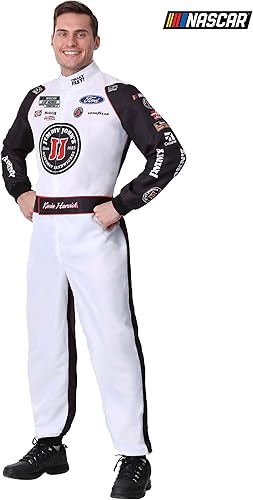Miniatura 2 de Fun Costumes Traje Uniforme de NASCAR #4 Kevin Harvick(R) Jimmy John's White