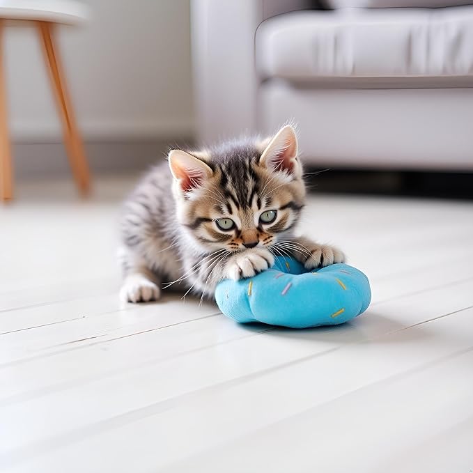 3 Piezas Juguete para Mascota Squeaky con Sonido para Perro y Gato miniatura 6