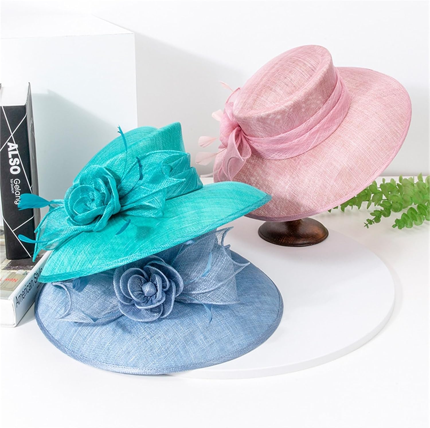 Women's Sun Hats Summer Straw Hat French Retro Large Brim Party Protection
