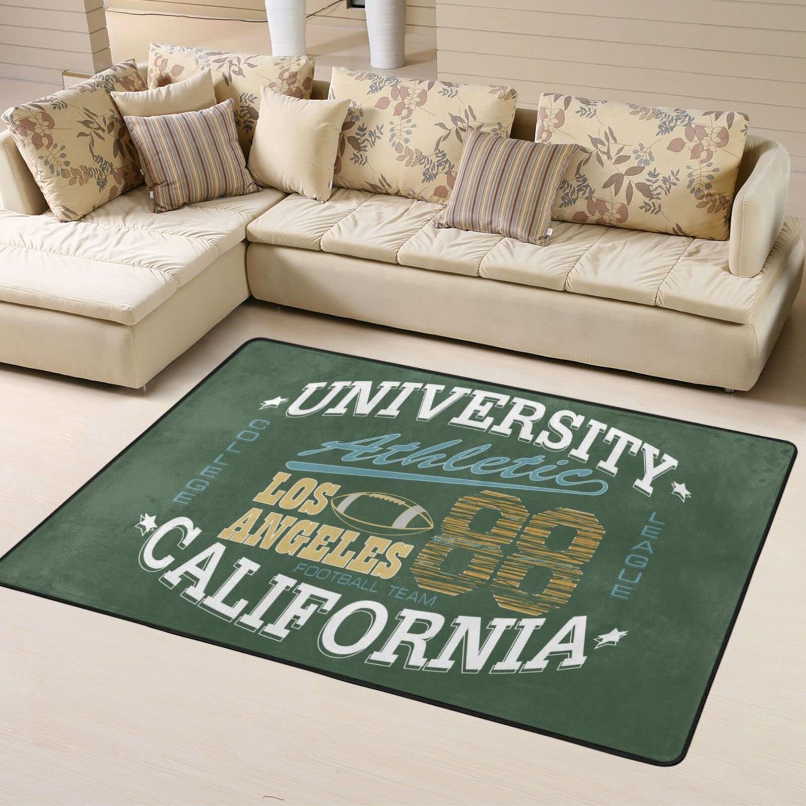 Amazon | カリフォルニア大学アメリカンフットボール フロアマット