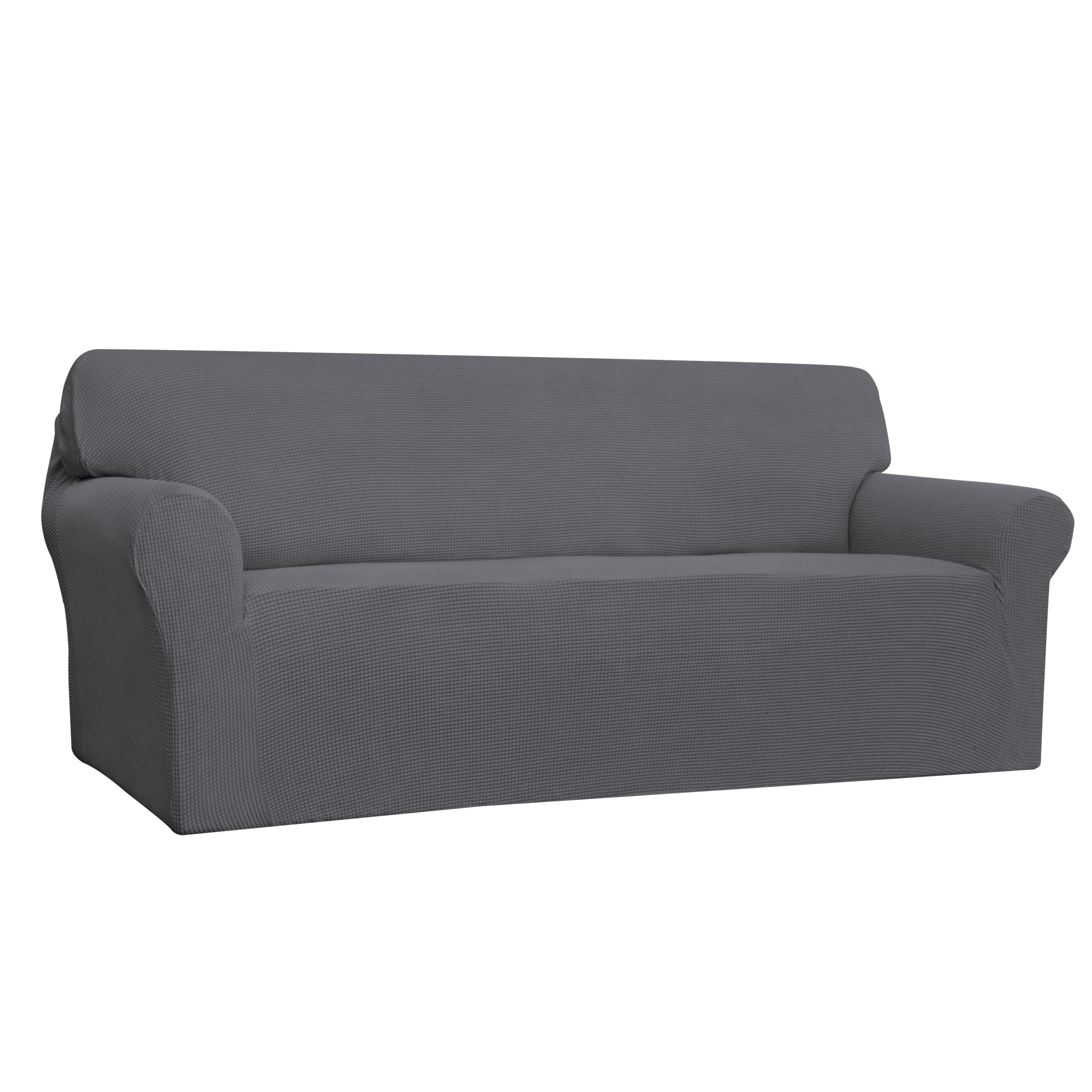 Easy-Going Stretch 4 Seater Oversized Sofa Couch Cover Gray
