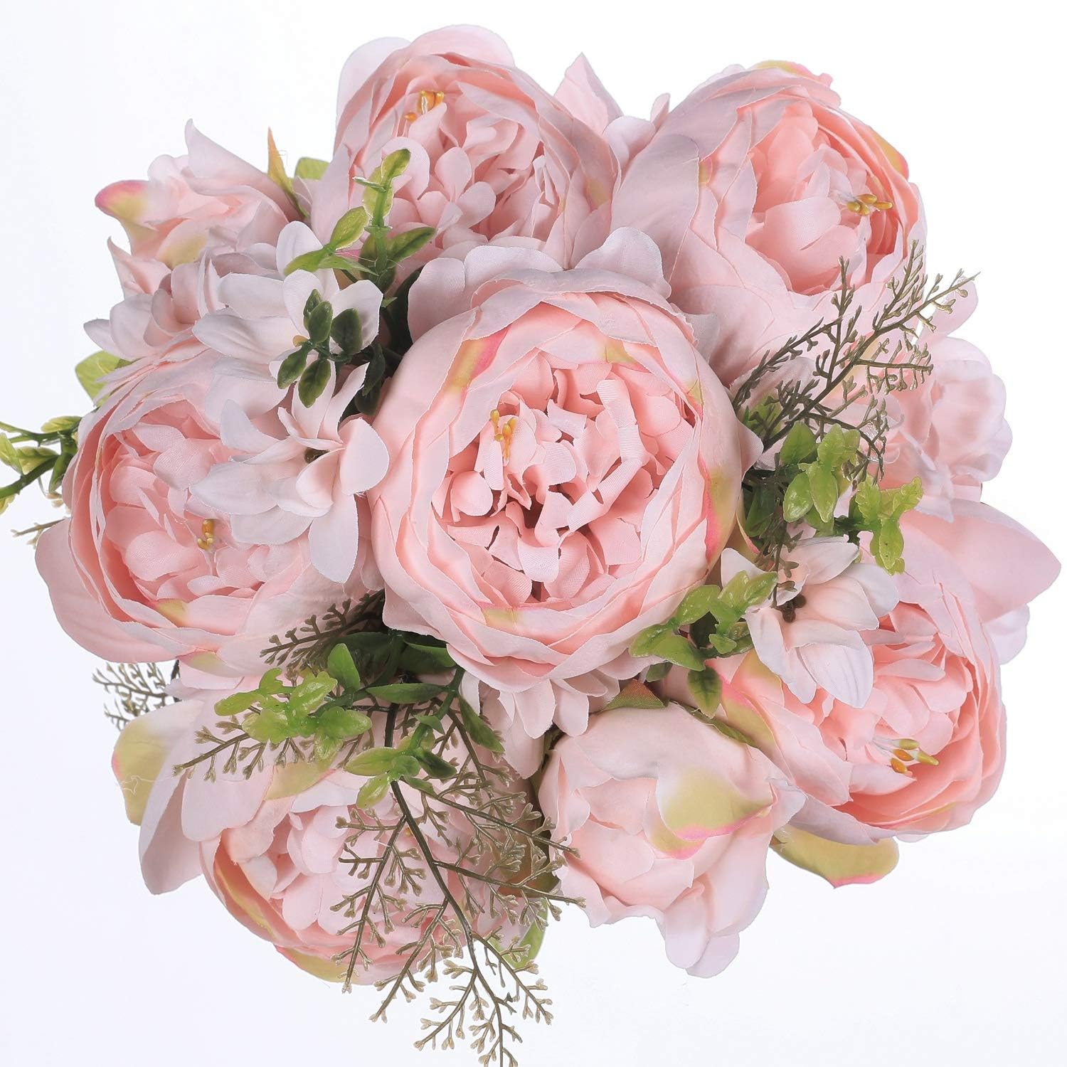 Luyue 人工牡丹の花束 フェイクピン