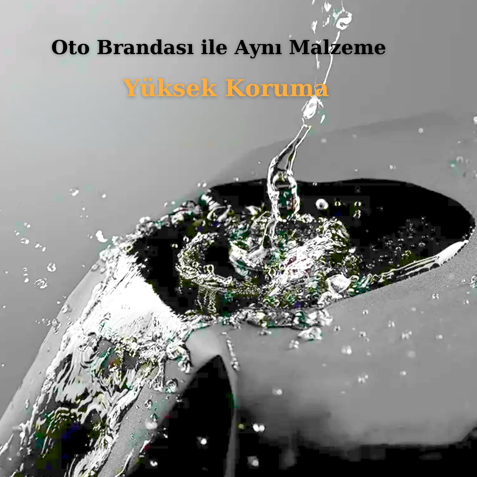 Bahçe Mobilya Koruma Örtüsü Branda (Gri, 160x160x80 cm(santimetre))
