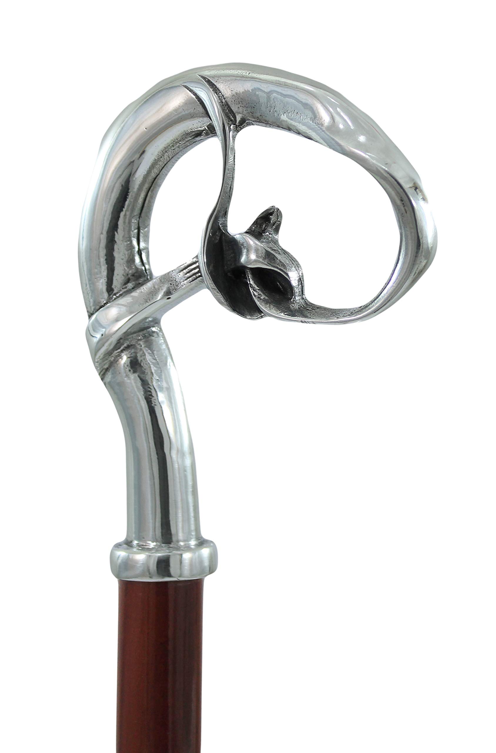 Bastón de madera de 96,5 cm para hombres y mujeres – Bastón sólido y elegante señoras negro de moda