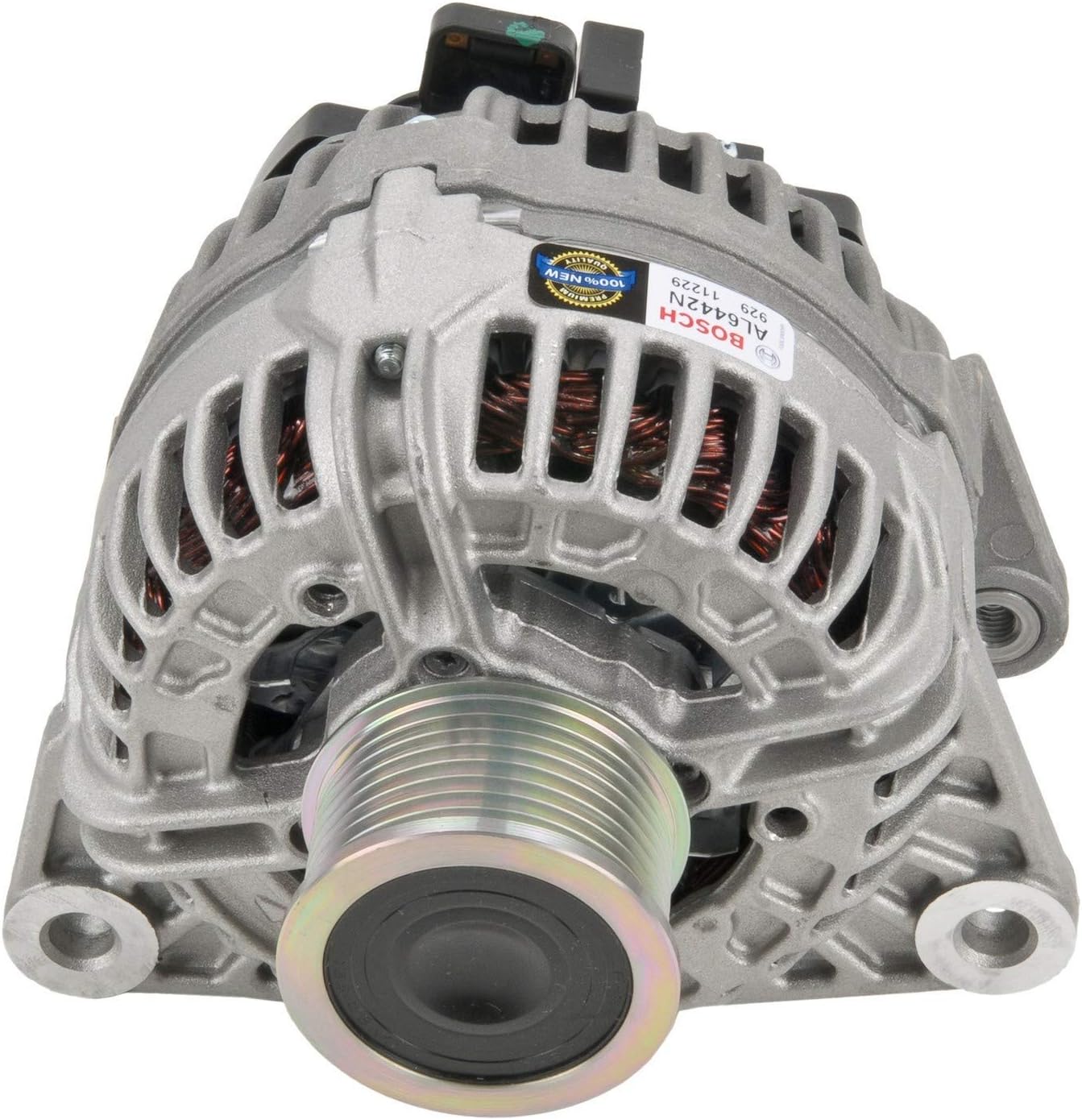BOSCH AL6442N Original Equipment New Alternator - Compatible with Select Dodge Ram 2500 Pickup, Ram 3500 Pickup, Ram 4500, Ram 5500; 136 Amp