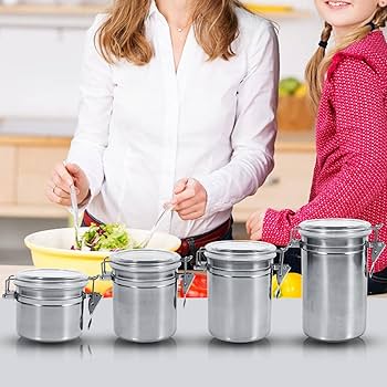 4個セット◆給食ステンレス食缶 汁食缶 密閉缶◆シリコン密封ふた◆6L Amazon｜ステンレス保存容器 給食缶 ミニ ステンレス製 保存容器