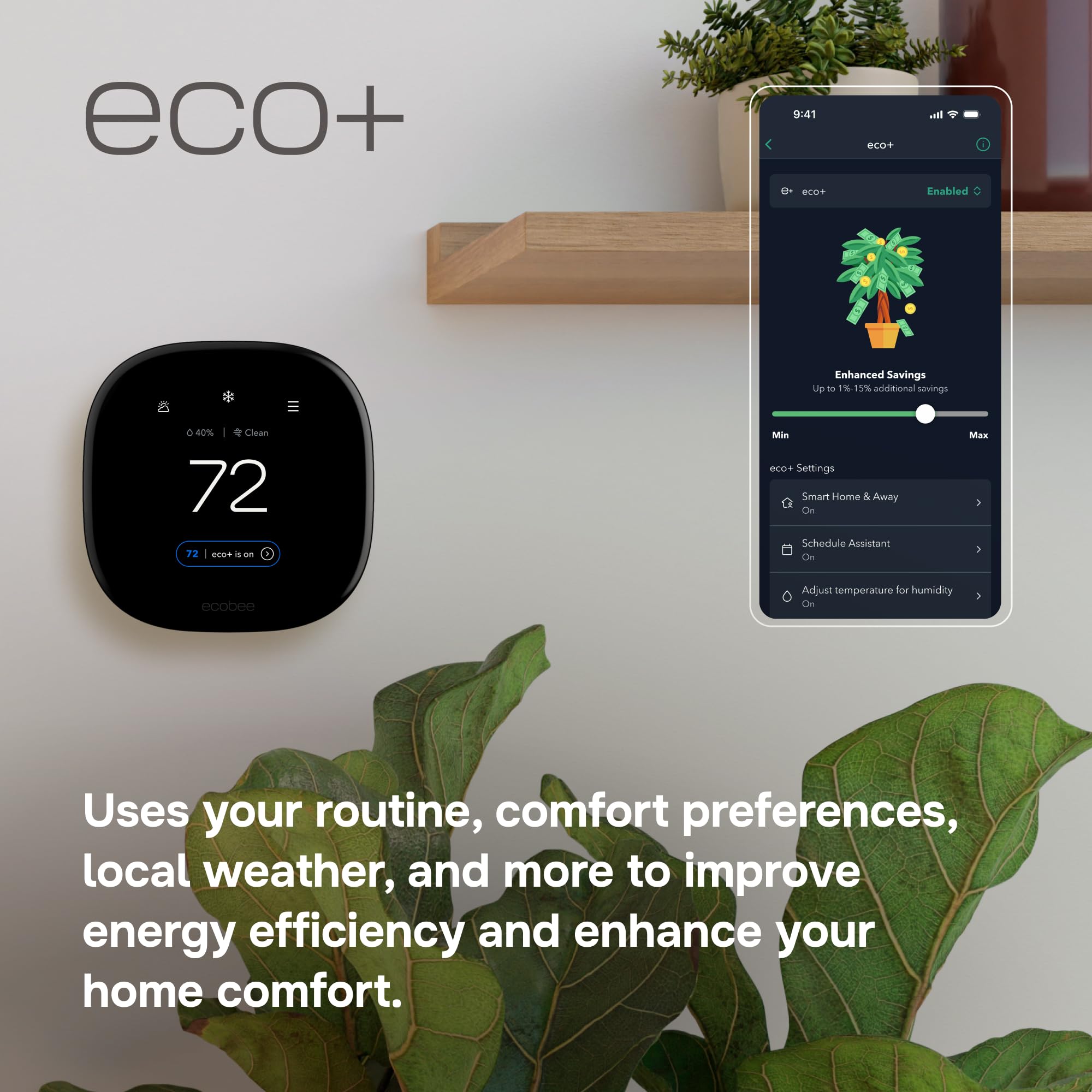 ecobee Smart Thermostat Premium - WiFi & Voice Control -11