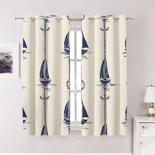 Miniatura 47 de Skeleton Digital Corruption Bedroom Curtains, Neon Cyberpunk Skeleton Scene Blackout Drapes Grommet Insulated Thermal Curtains for Living Room