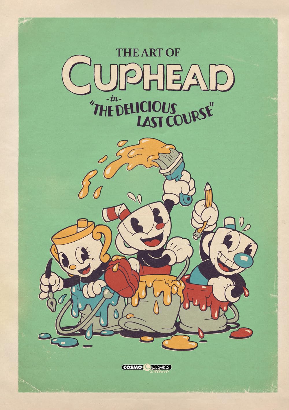 Artbook Cuphead The Delicious Last Course Vol 2 livre officiel illustré de l'extension du jeu