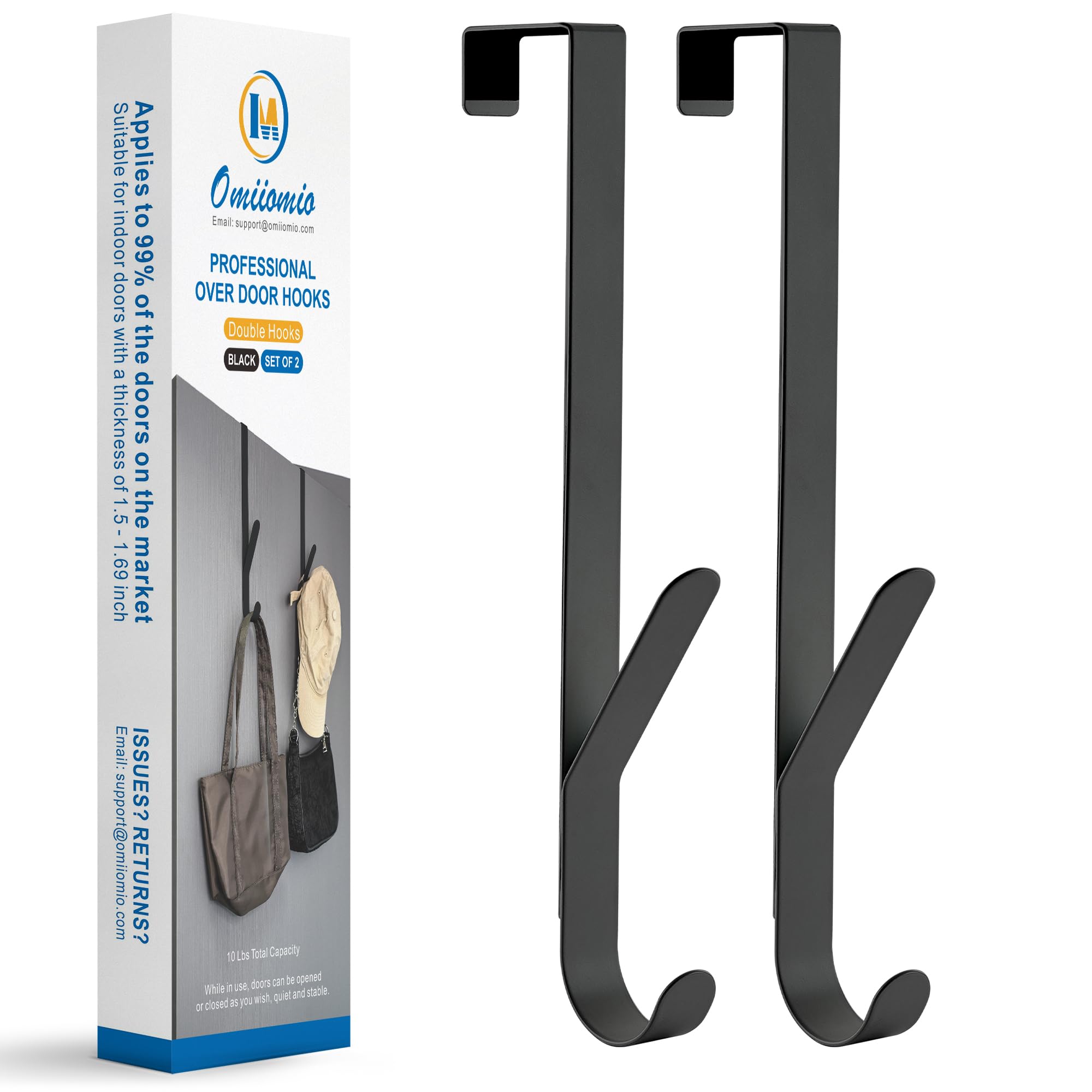 OIM OMIIOMIO Double Hanger Hooks--2 or 4 Pcs