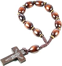 Palais du Rosaire Chapelet dizainier de Lourdes en bois - Chapelet dizainier - Culte Chrétien en Bois