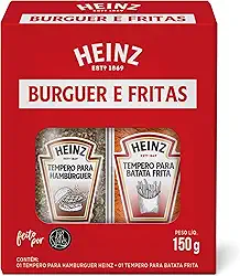 Heinz Kit Temperos para Hambúrguer e Batata 150g