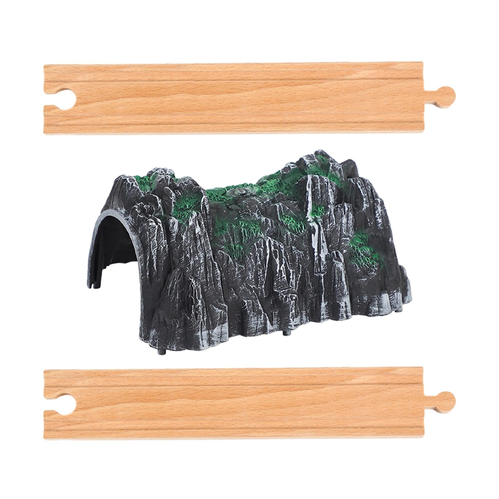 Train Tunnel Models DIY Accessories for Table Activity Home Woodland Small Mountain-image-46