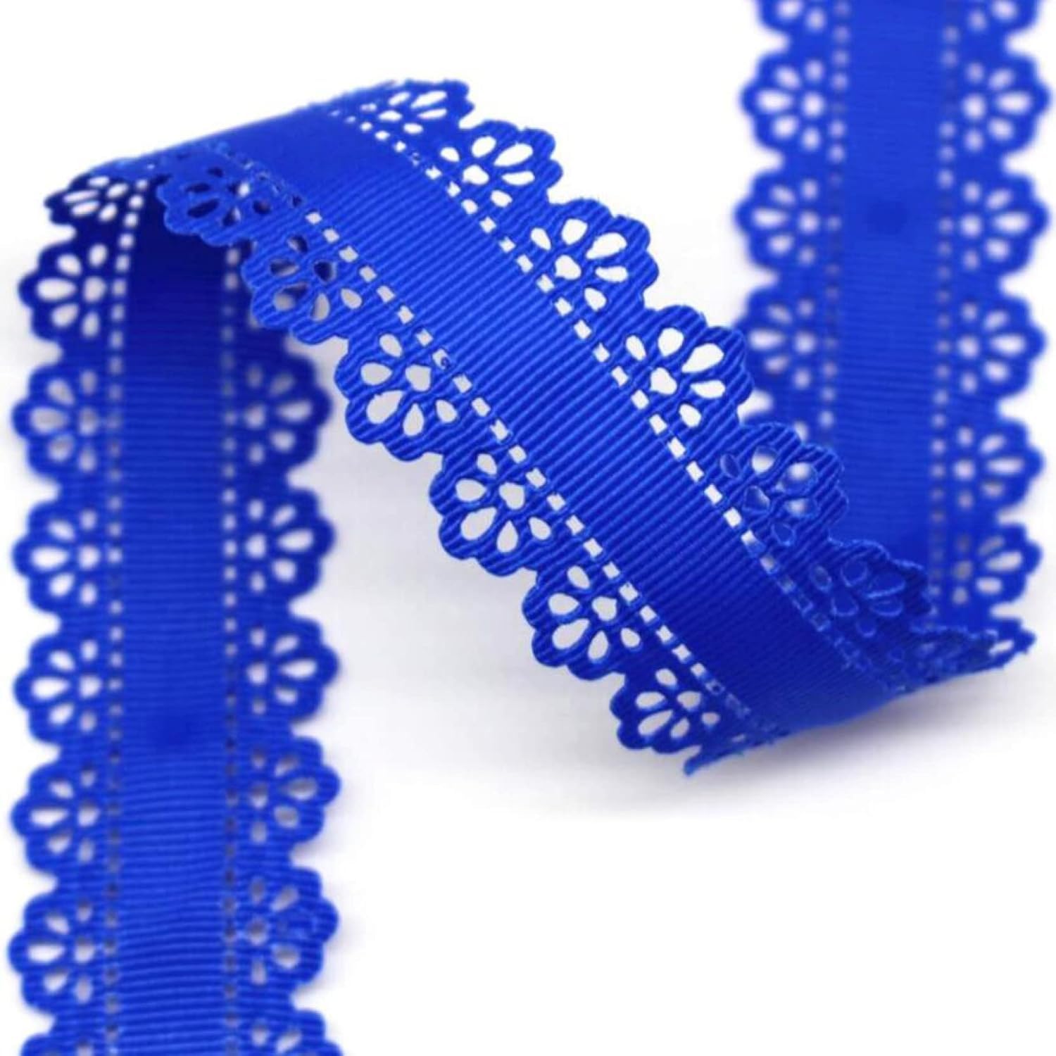 Koronkowe wykończenia 10 jardów zapiekanka wstążka do rękodzieła DIY robienie kokardek pakowanie prezentów 30mm(17)