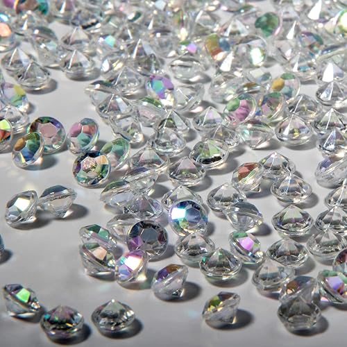 Miniatura 4 de 3500 piezas de jarrón acrílico de 0.236 pulgadas (0.236 in), piedras preciosas de dispersión de mesa para bodas, espectáculos de novia, fiesta de