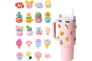 Stanley Reusable Kids Water Bottle with 3D Stickers