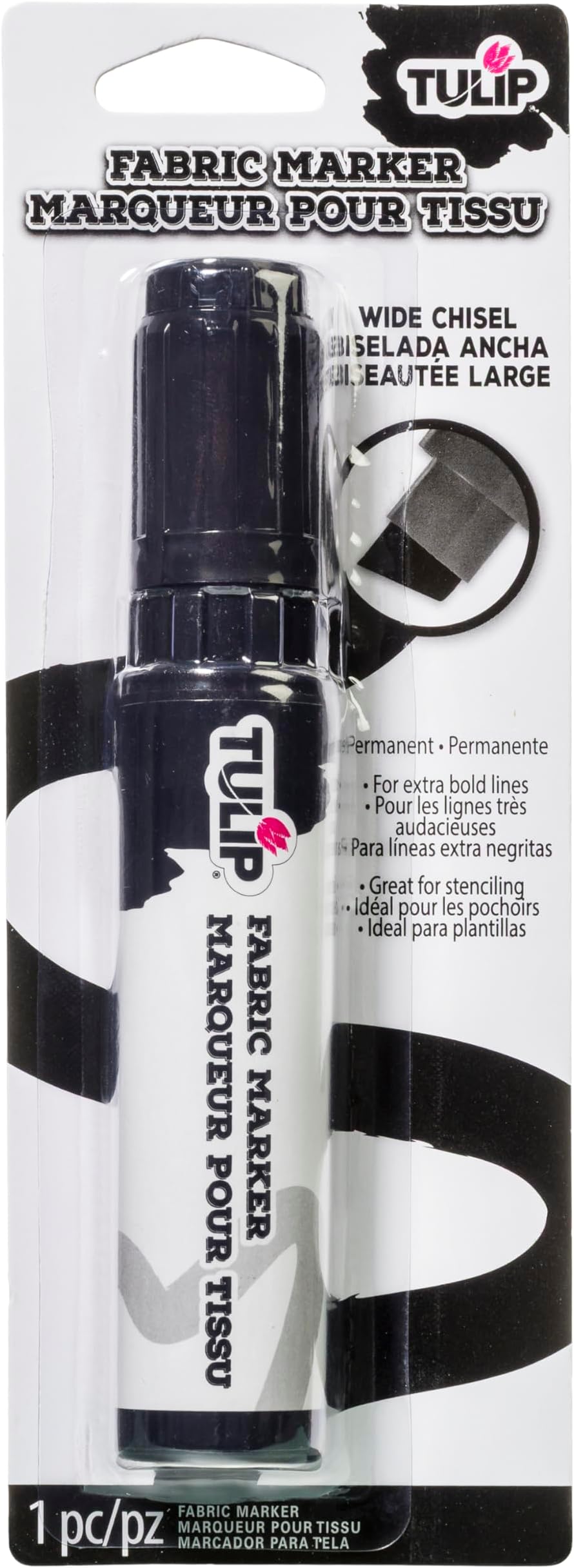 TULIP Fashion Markers 27384 Mrkt Opstk Fat Black