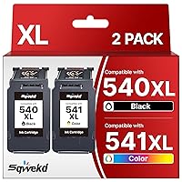 Sqwekd PG-540XL CL-541XL Cartucce d'inchiostro Sostituzione per Cartucce Canon 540