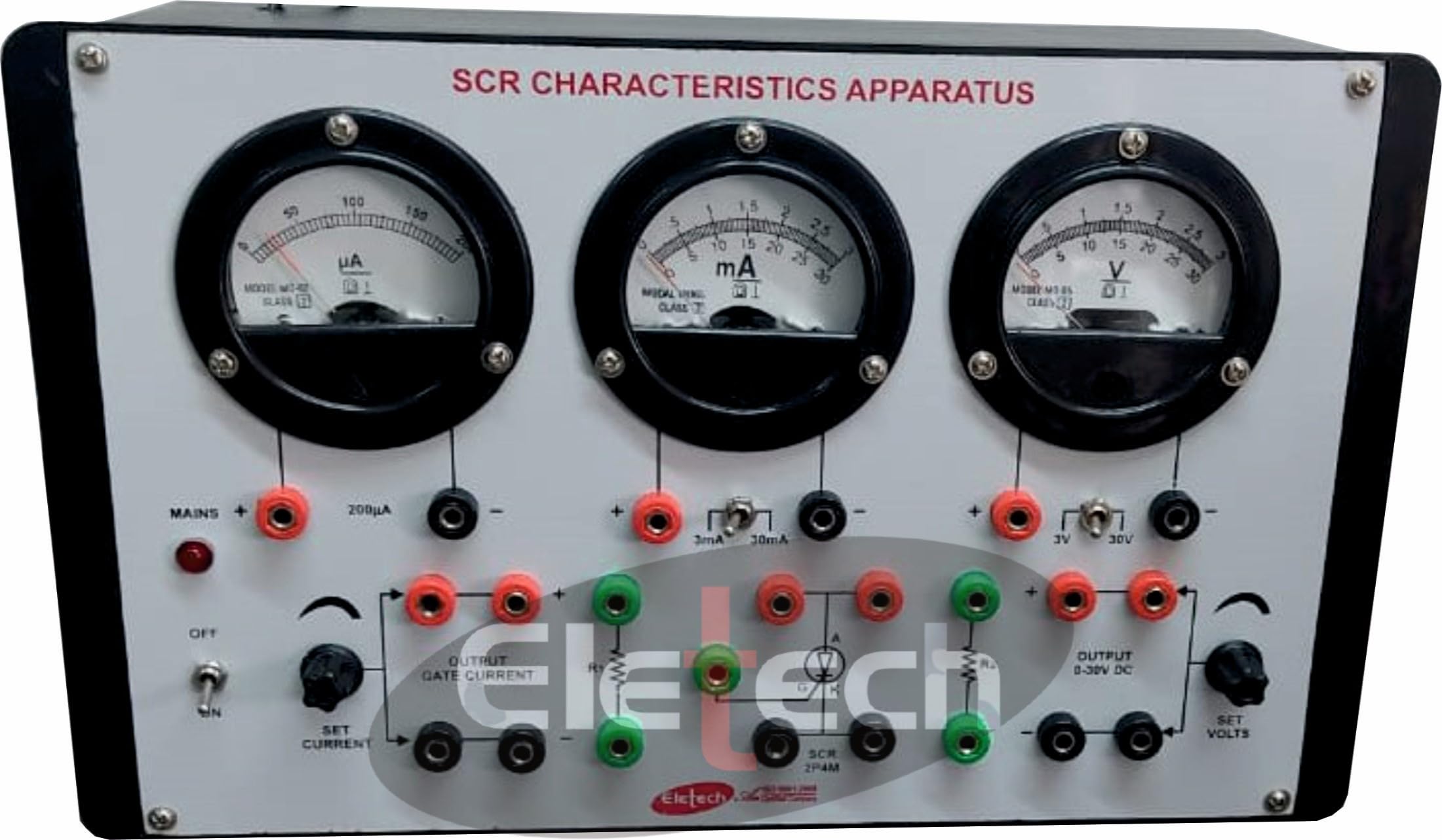 SCR Characteristics Apparatus with 3 analog meters & 2 variable DC regulated power supply (B09FZCQ9JN) Amazon Price History, Amazon Price Tracker