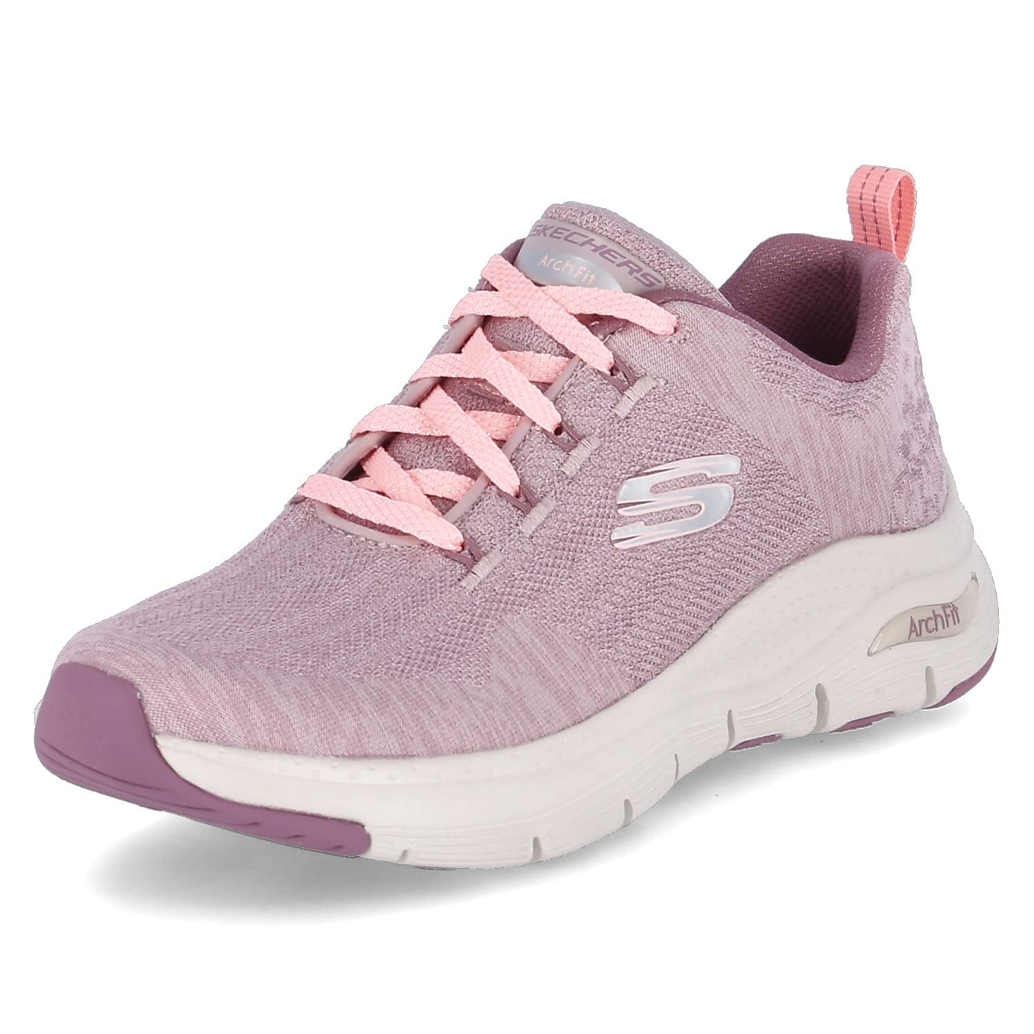 scarpe da ginnastica per donne in pelle morbida con suole antislip