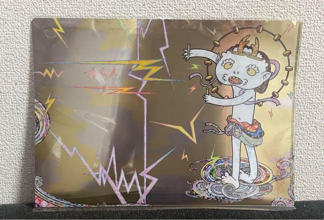 Amazon.co.jp: 村上隆 もののけ 京都 風神雷神 クリアファイル