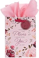 Vista 40 de Christian Art Gifts Bolsa de Regalo Retrato con Etiqueta y Juego de Papel de Seda para Mujeres: Quédate Quieta y Conoce - Salmo 46:10 Versículo