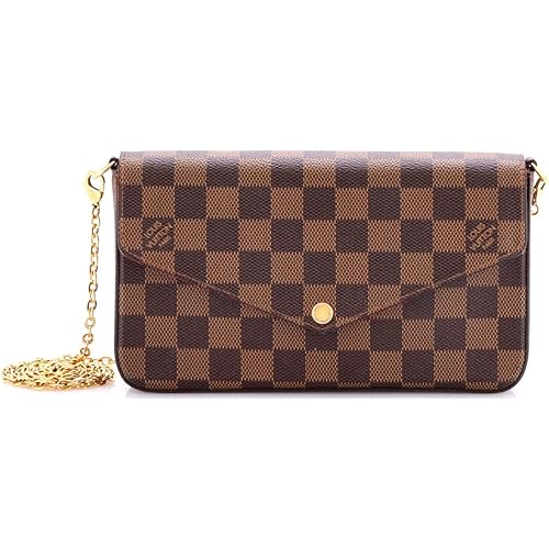 Louis Vuitton, Pre-Loved Felicie Pochette Damier, Brown