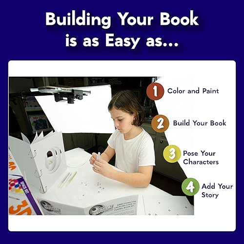 Miniatura 4 de Libro de túnel 3D haz tu propio libro, kit de arte y manualidades. 8.5 x 11 pulgadas. Gran regalo. De 9 a 99 años. (espacio)