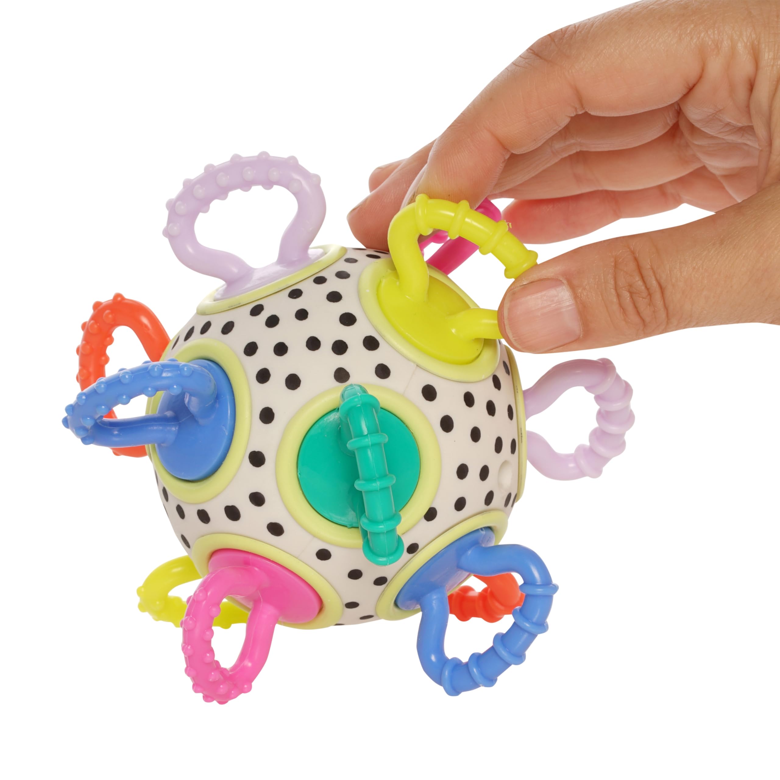 Manhattan Toy Click Clack Colorpop - Juguete de Actividad de Desarrollo para bebé
