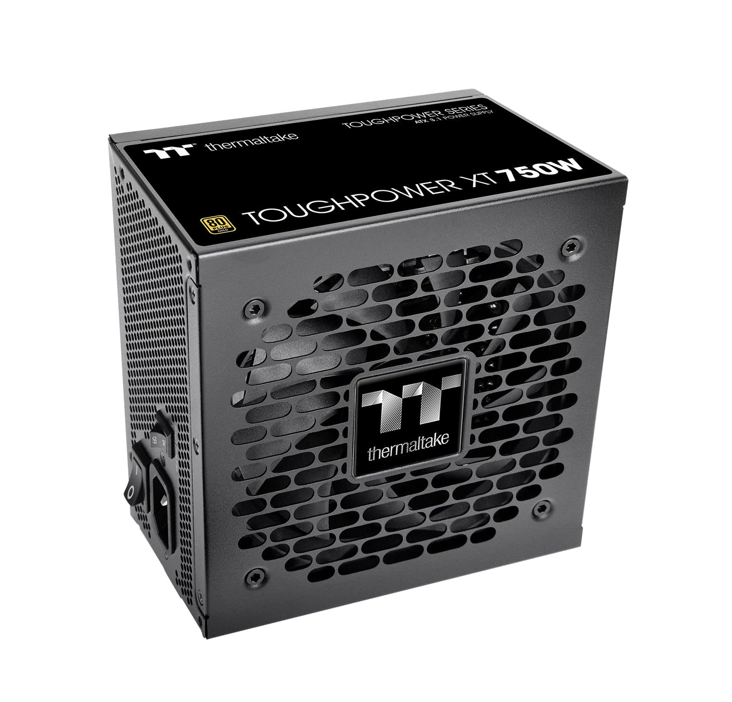 Thermaltake Toughpower XT 750W | ATX 3.1 Netzteil | 80 Plus Gold | PCIe 5.1 | 12V‑2x6 | Vollmodular | Smart Zero Fan | Sehr leiser 120‑mm Hydraulic Bearing Lüfter | Schwarz