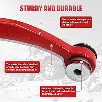 Front End 12pc Suspension Kit for 2007-2013 Chevy Silverado 1500 Suburban Yukon Sierra XL 1500 Tahoe Escalade ESV EXT 2 Upper Control Arms 2 Sway Bars 4 Tie Rods 2 Lower Ball Joints 2 Boots(12pc)