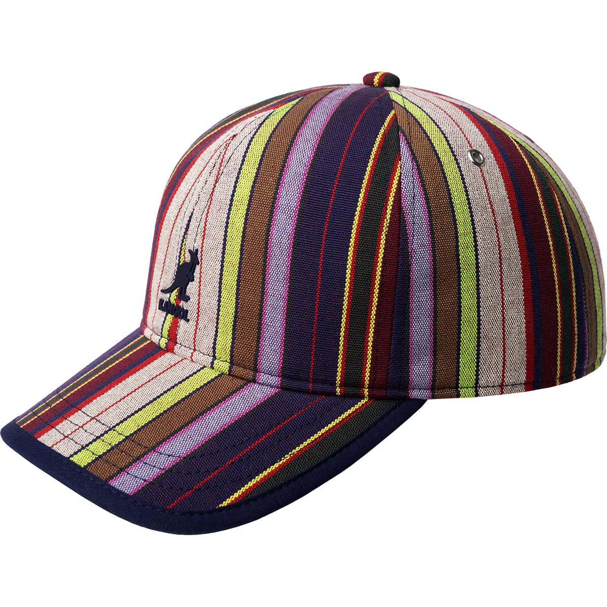 Casquette Kangol multicolour stripe baseball ajustable pour saison estivale - 2