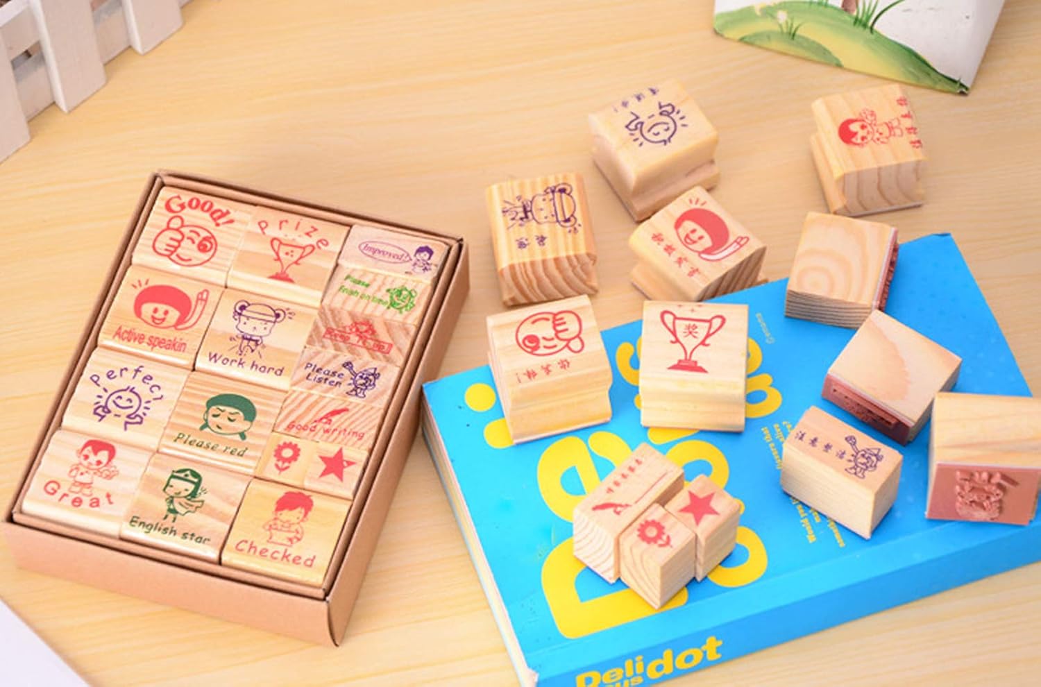 Teacher Stamps for Reading, School Stamps for Teachers, Teacher Marking