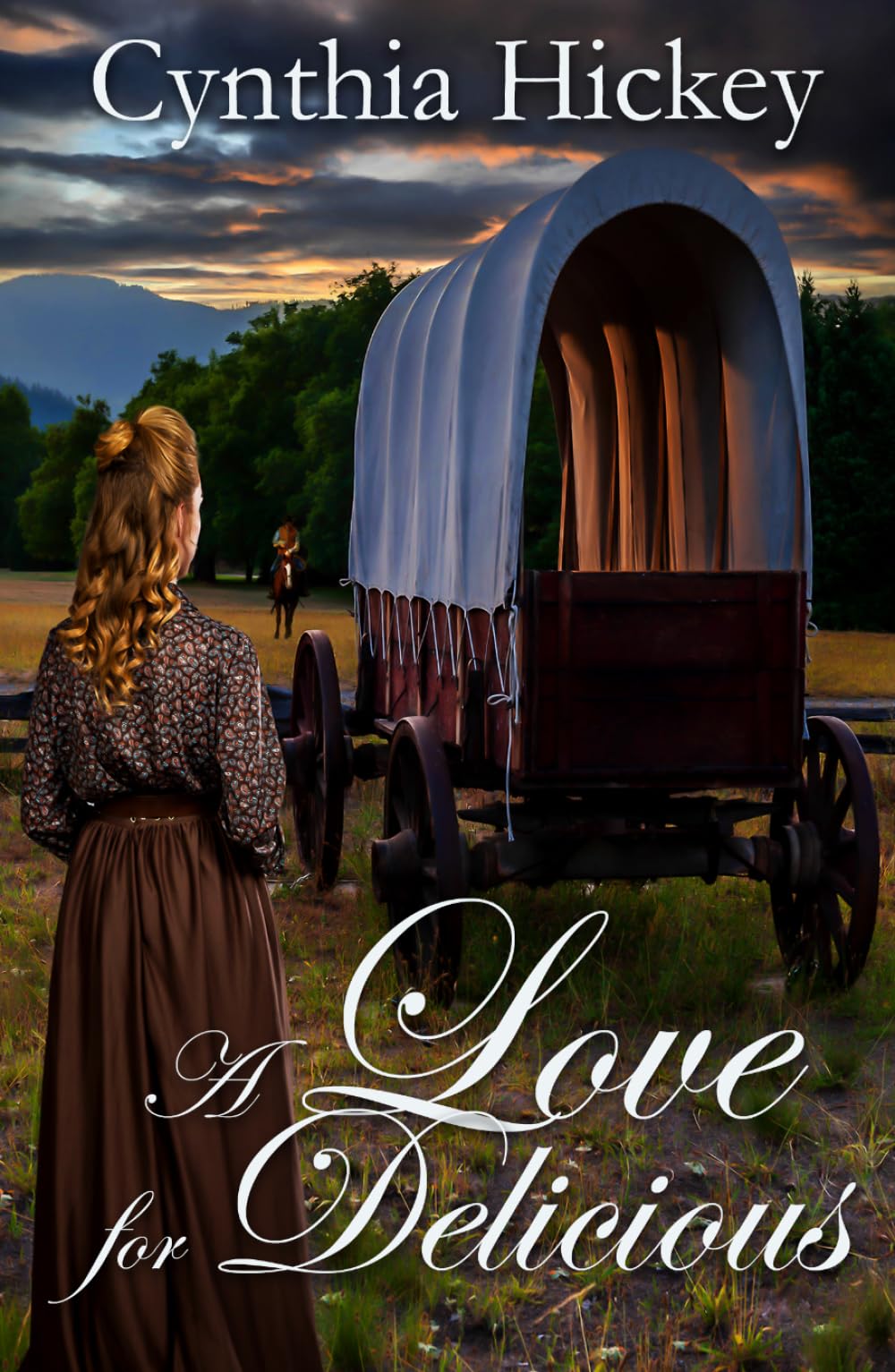 A LOVE FOR DELICIOUS: Christian western historical romance (Woman of Courage)