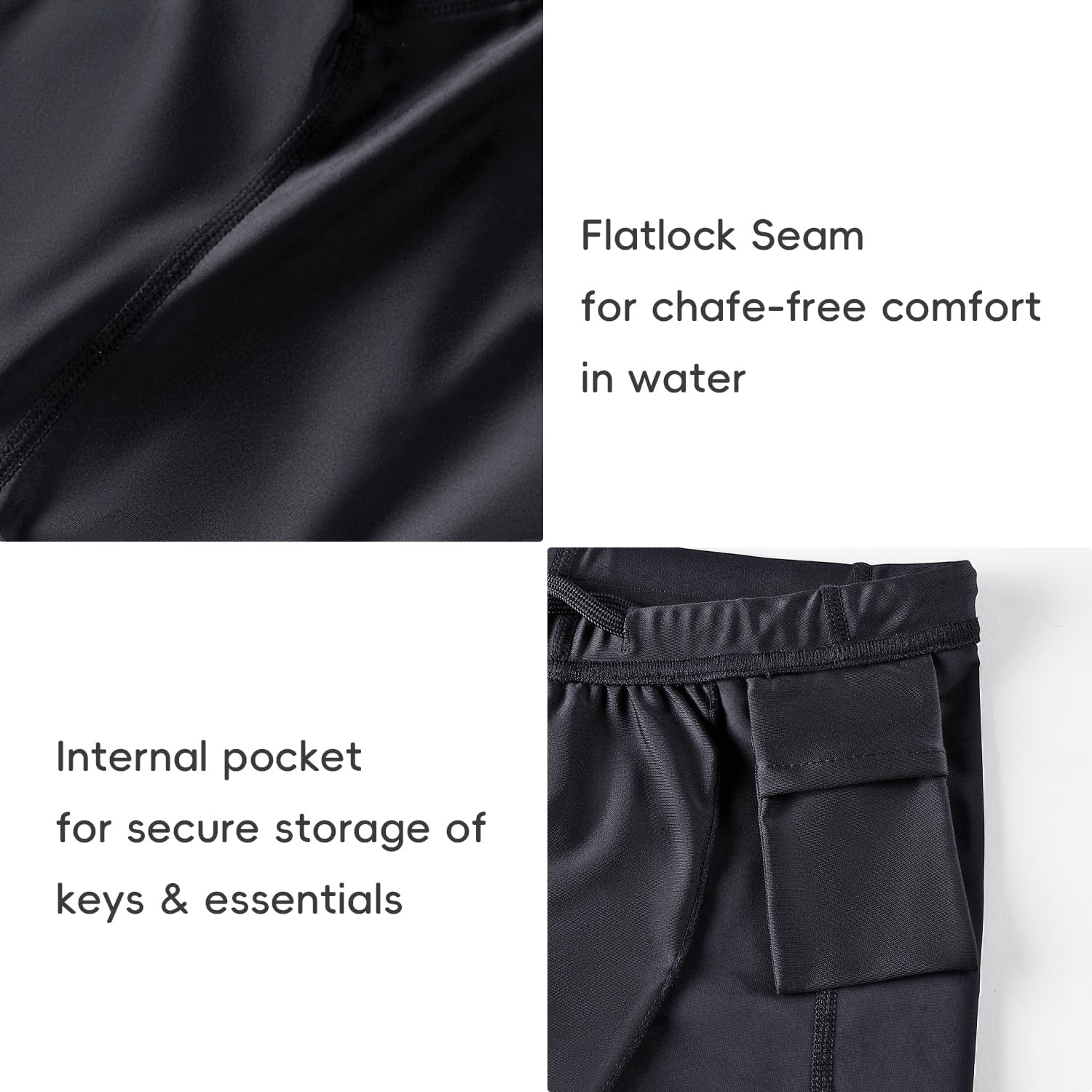 UPF 50+ Kids Swim Pants, Girls Boys Swimming Leggings UV Protection Long Elastic Beach Surfing